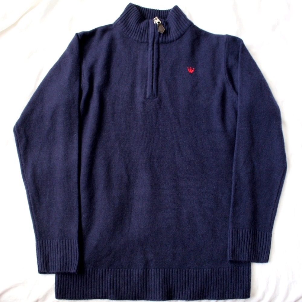 2/$14 Boys 10-12 Navy Sweater